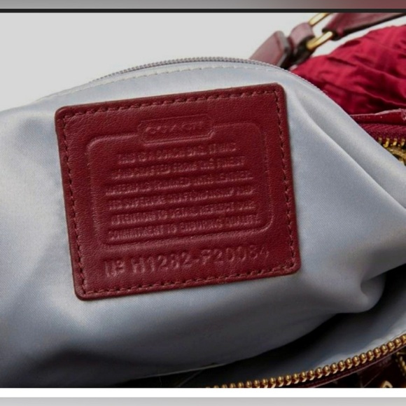 Coach Ashley Patent Satchel Hand Bag - Picture 4 of 6